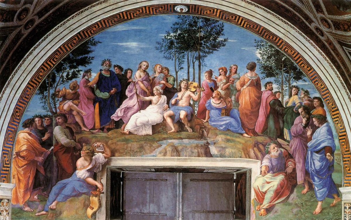 Parnassus by Raphael